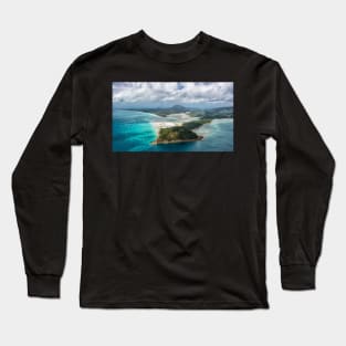 Helicoptering Over Hill Inlet Long Sleeve T-Shirt